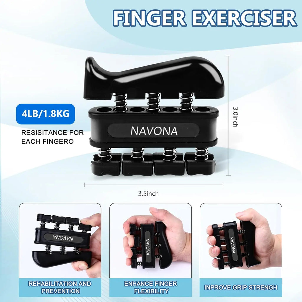 GripPower Adjustable Hand Strength Trainer Kit